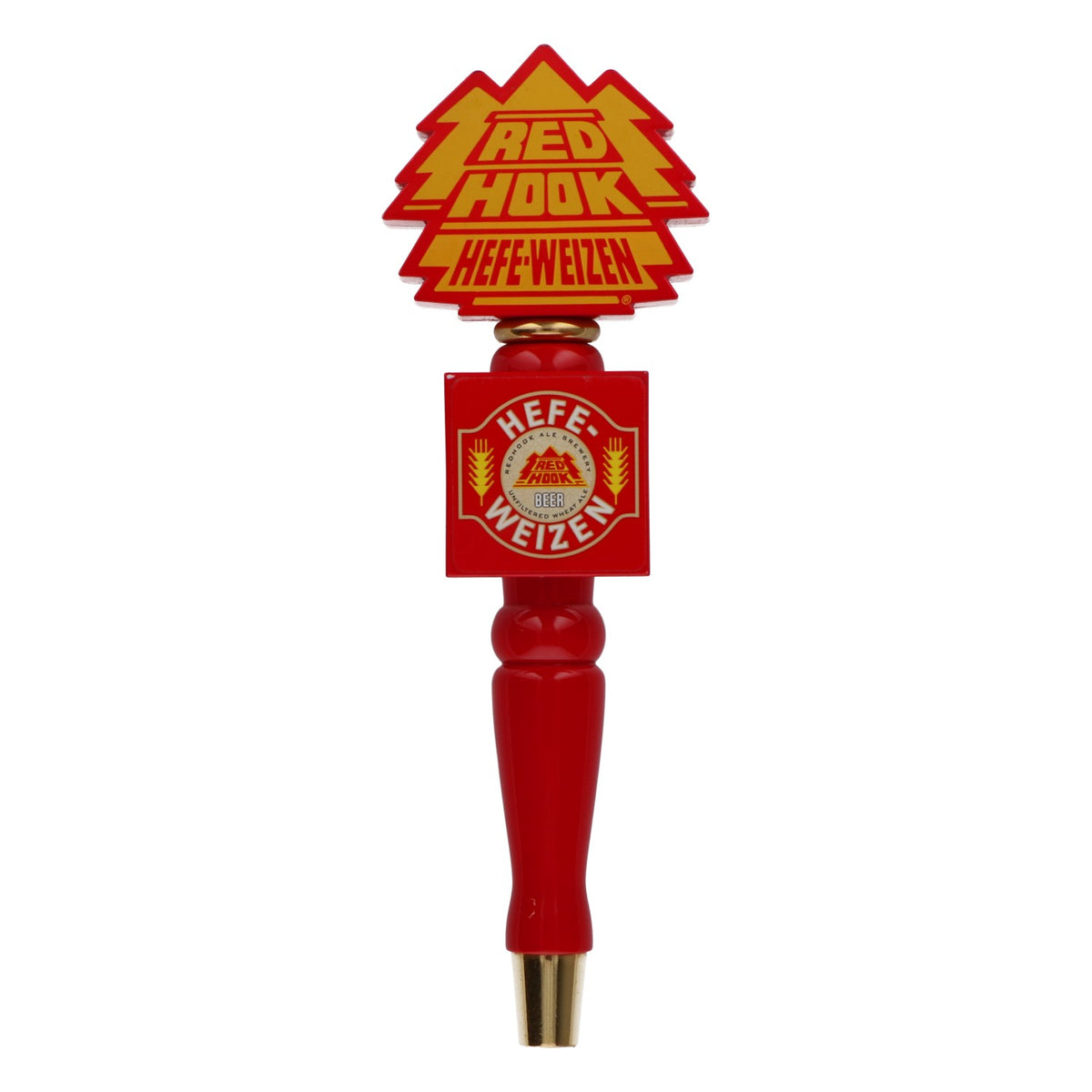 Red Hook Hefe-Weizen Bier Zapfhahn Aufsatz Rot Bierzapfanlage Barzubehör