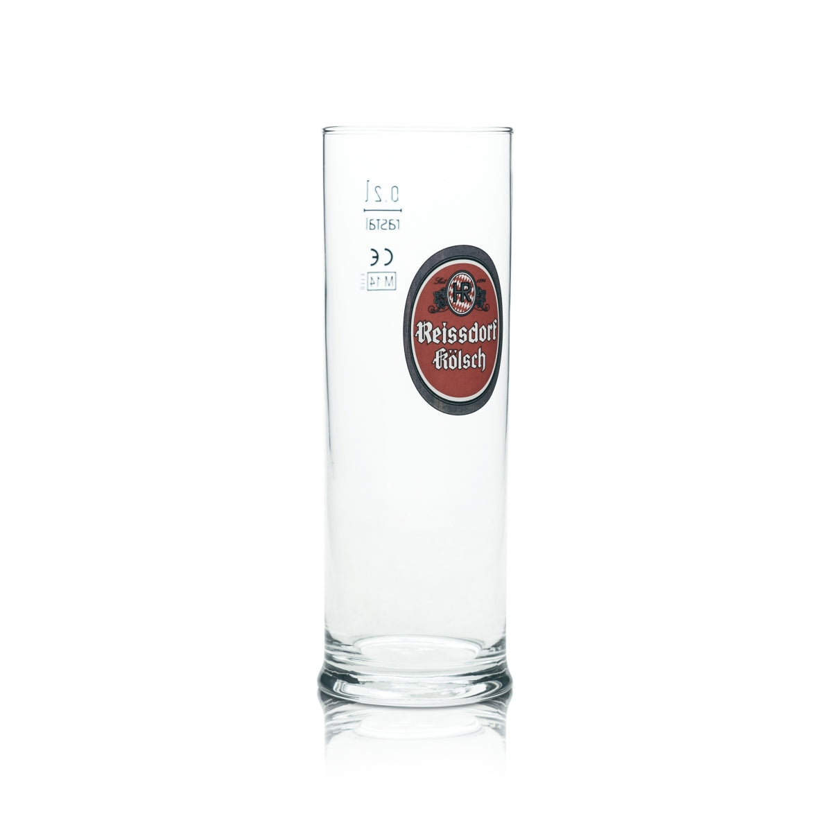 Reissdorf Kölsch Glas 0,2l Stange 12er Set – Bierglas Kölschgläser spülmaschinenfest – Ansicht 5