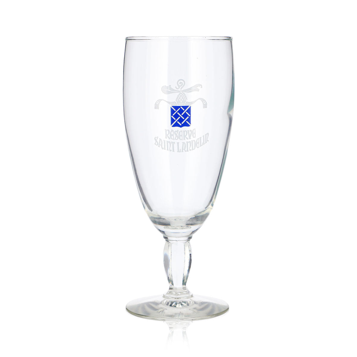 Réserve Saint Landelin Bier Glas Pokal – Ansicht 2