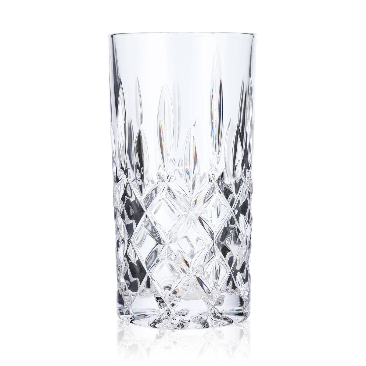 Riedel Glas 0,4l Longdrinkglas Noblesse Kristallglas Kontur Reliefabsetzung