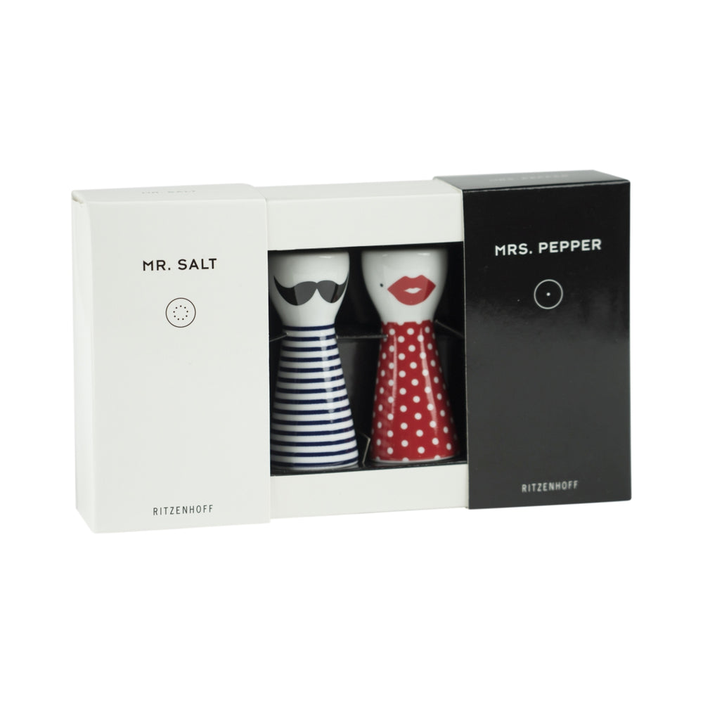 Ritzenhoff Mr. Salt Mrs. Pepper Streuer Salz Pfeffer Gewürz Küche Pietro Chiera
