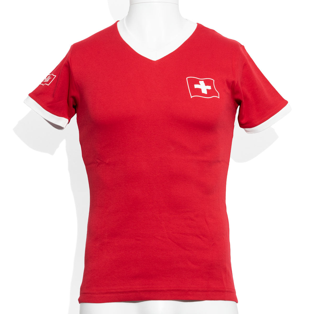 Rivella Limonade T-Shirt Freizeitshirt Jim Bob Men V-Ausschnitt Gr. M