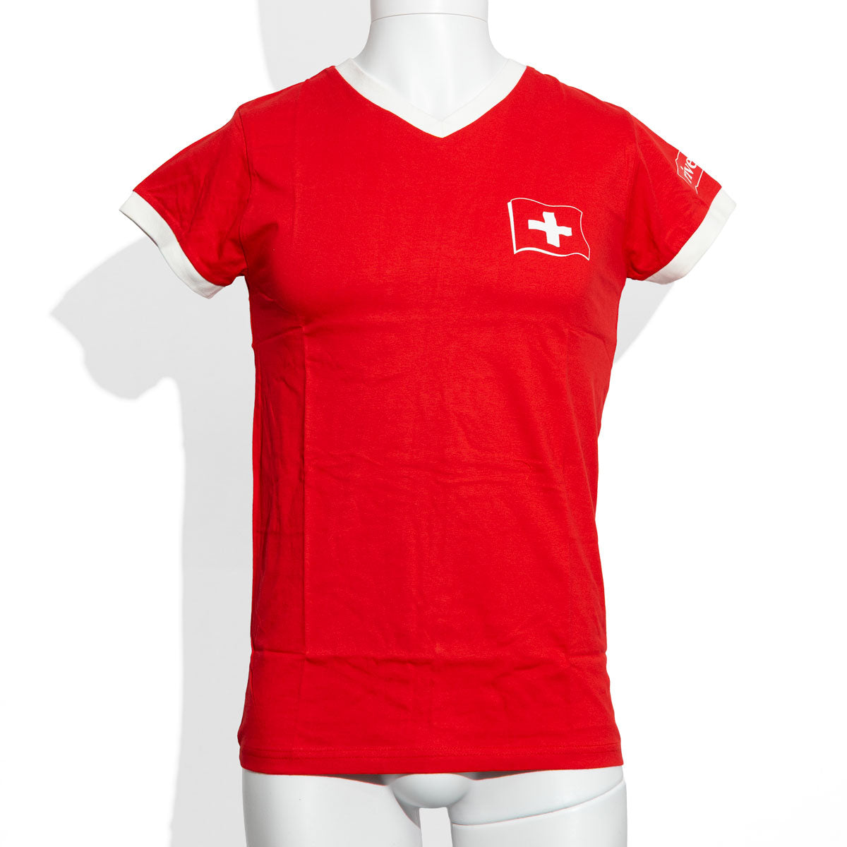 Rivella Limonade T-Shirt Freizeitshirt Jim Bob Men V-Ausschnitt Gr. S