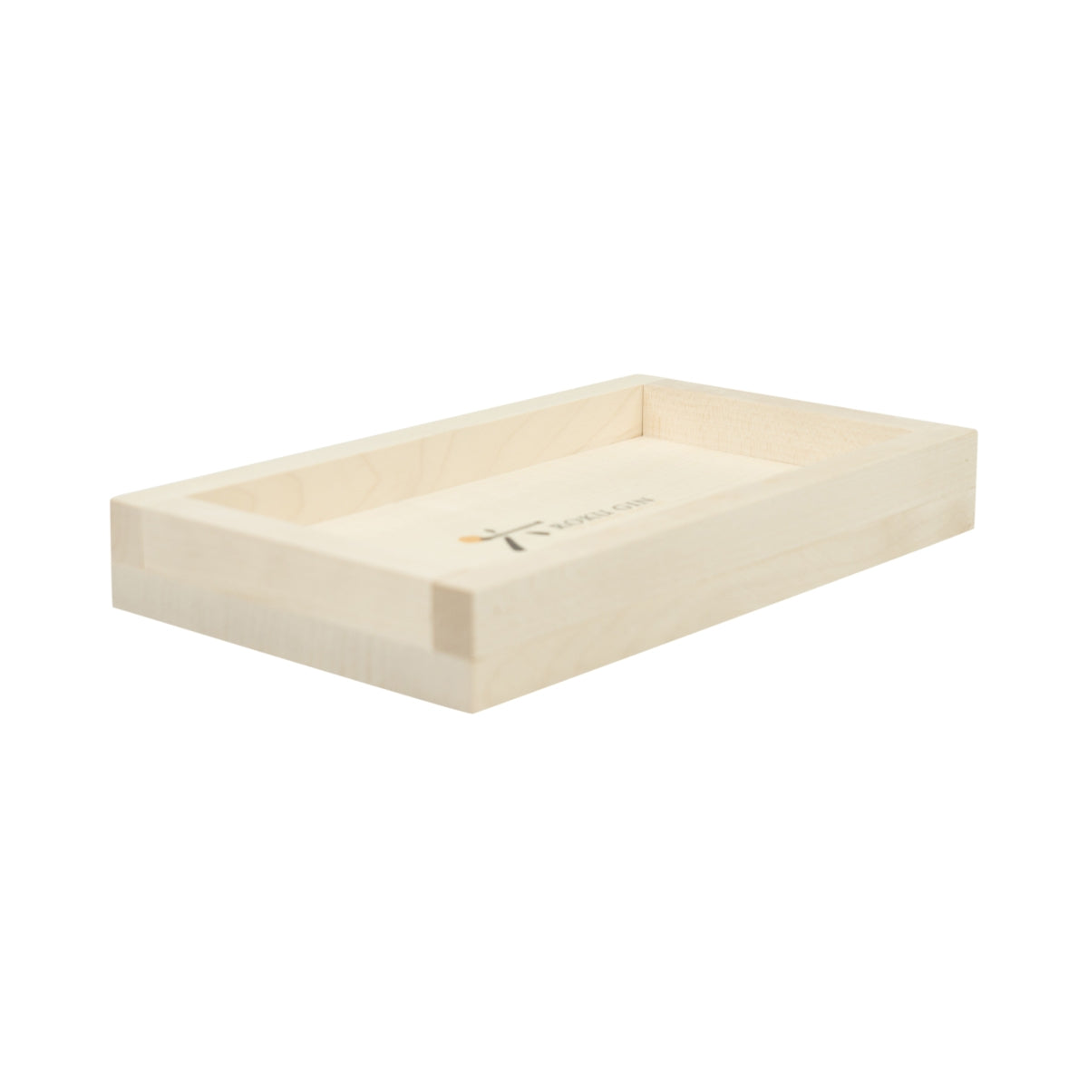 Roku Gin Tablett Holz Schale Gläser Untersetzer Cocktail Bar Helfer Deko Brett