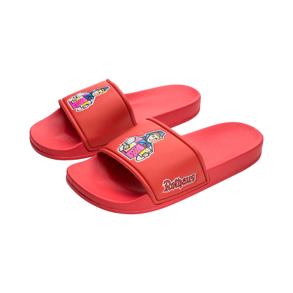 Rothaus Badelatschen Bierletten Gr. 41 Schlappen Festival Schwimmbad Sport Haus