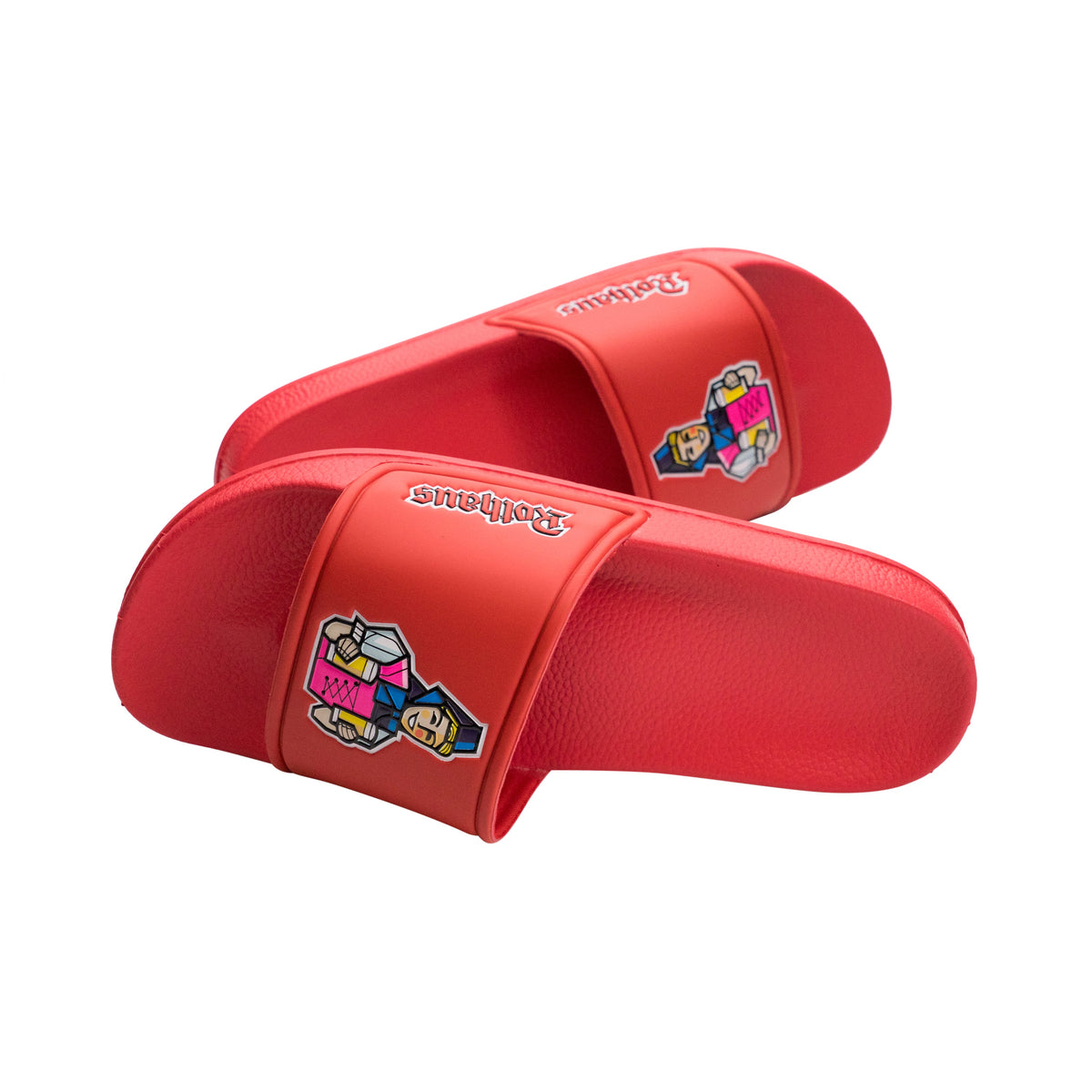 Rothaus Badelatschen Bierletten Gr. 42 Schlappen Festival Schwimmbad Sport Haus – Ansicht 2