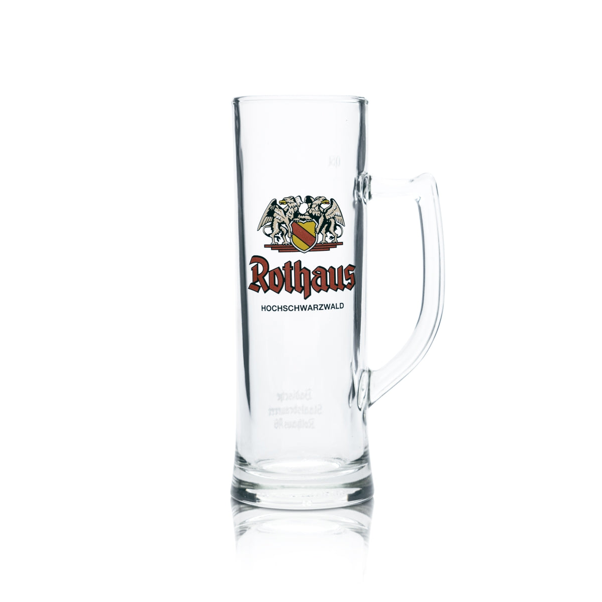Rothaus Bier Glas 0,5l Krug Badner Seidel Gläser Brauerei Pils Zäpfle Gastro – Ansicht 5