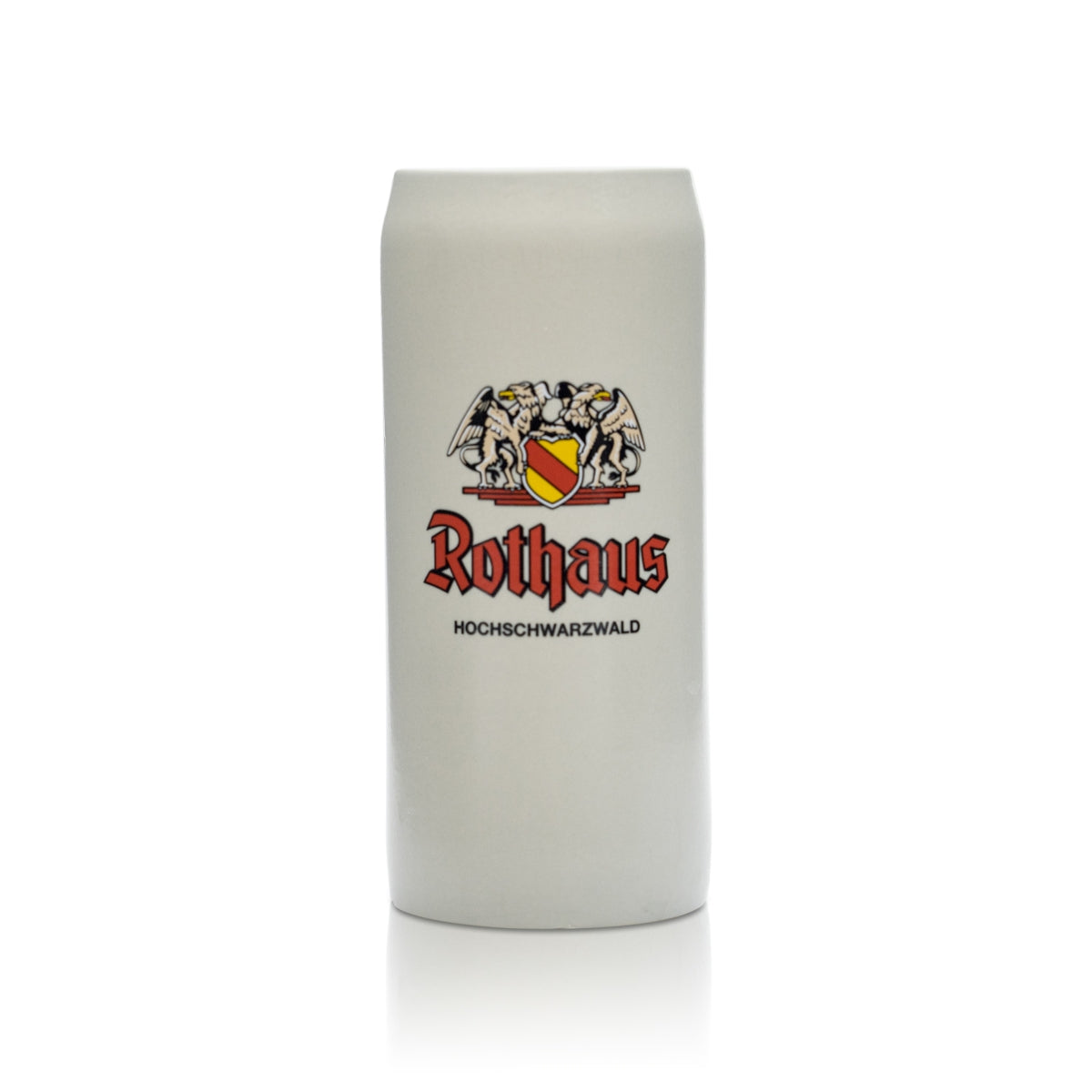Rothaus Bier Glas 0,5l Ton Krug Humpen Seidel Gläser Brauerei Baden Pils Zäpfle
