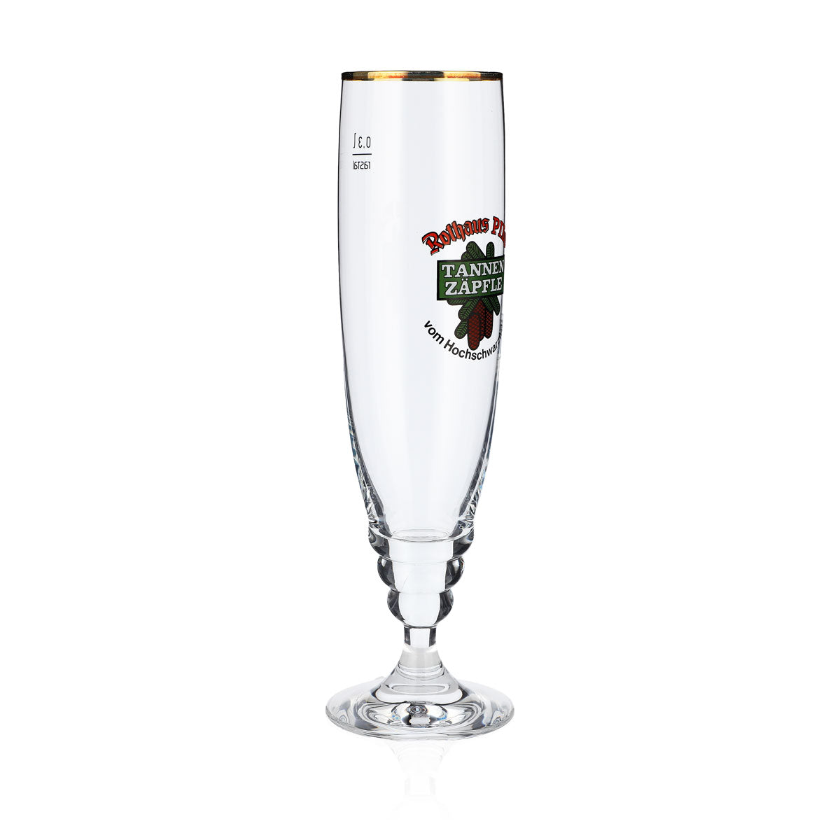 Rothaus Bier Glas Biergläser 0,3l Pokalglas Tannenzäpfle Rastal Feldberg – Ansicht 2