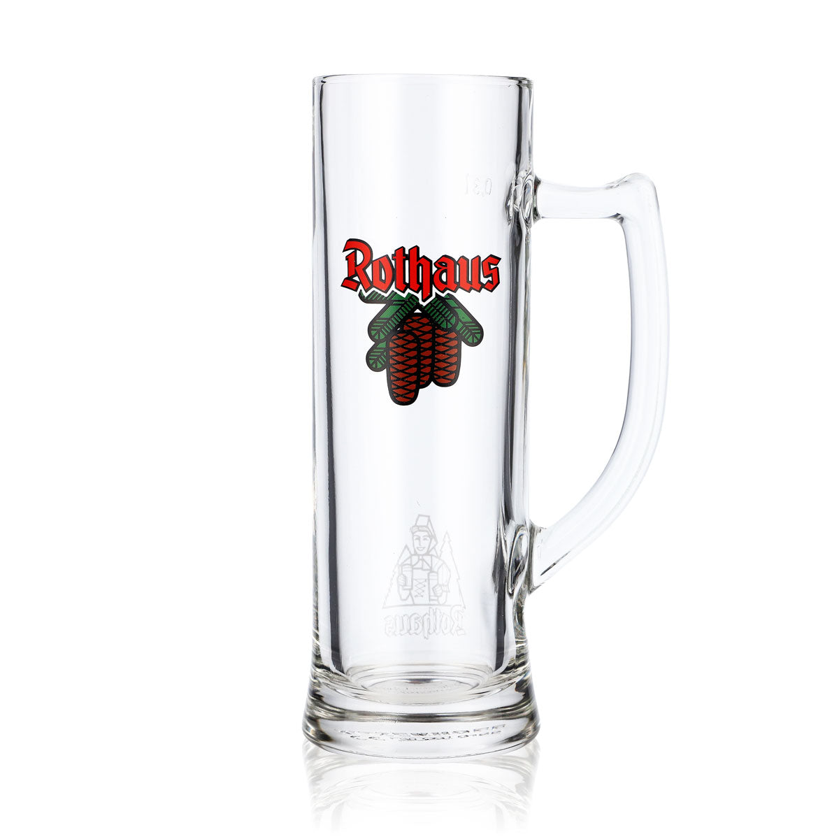 Rothaus Bier Glas Biergläser Seidel 0,3l Krug Humpen Tannenzäpfle Ritzenhoff