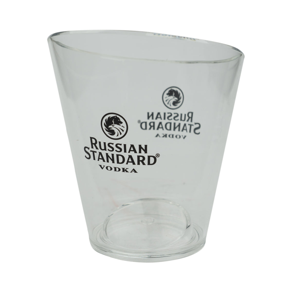 Russian Standard Vodka Eisbox Kühler Eis Box Bucket Bar Deko Transparent Ice Behälter – Ansicht 2