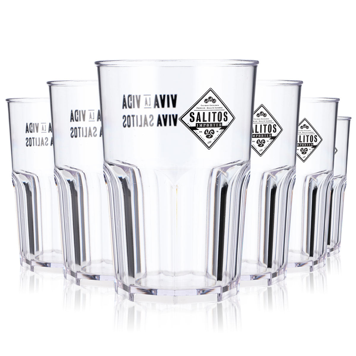 Salitos Party Bundle Set I aus 10x Gläser 0,4l Banner Untersetzer Eiseimer – Ansicht 4