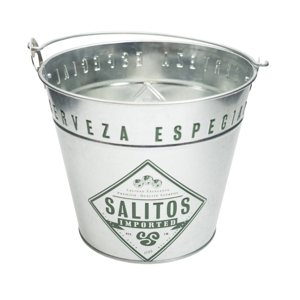 Salitos Bier Kühler Metall Eimer Ice Bucket Cooler Flaschen Getränke Kühler Eis