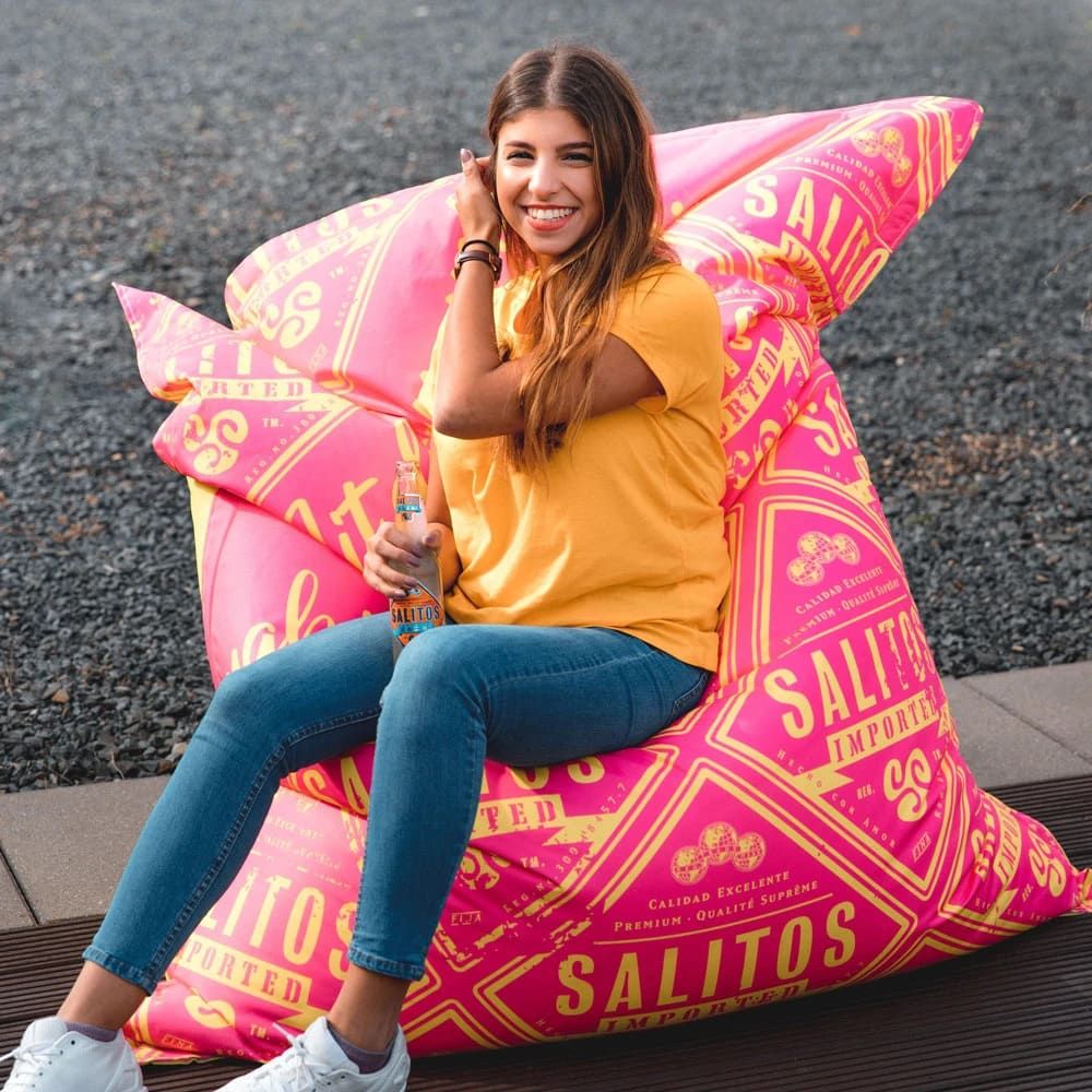Salitos Sitzsack Sitzkissen Beanbag Groß Outdoor Lounge Möbel Chill Sessel Sofa