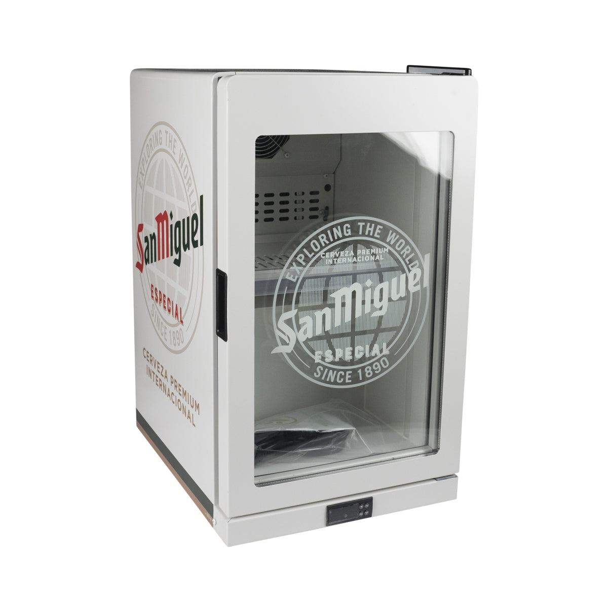 San Miguel Kühlschrank Mini M 67x39,5x40cm 2 Fächer Bier Kühler Cooler Fridge – Ansicht 2