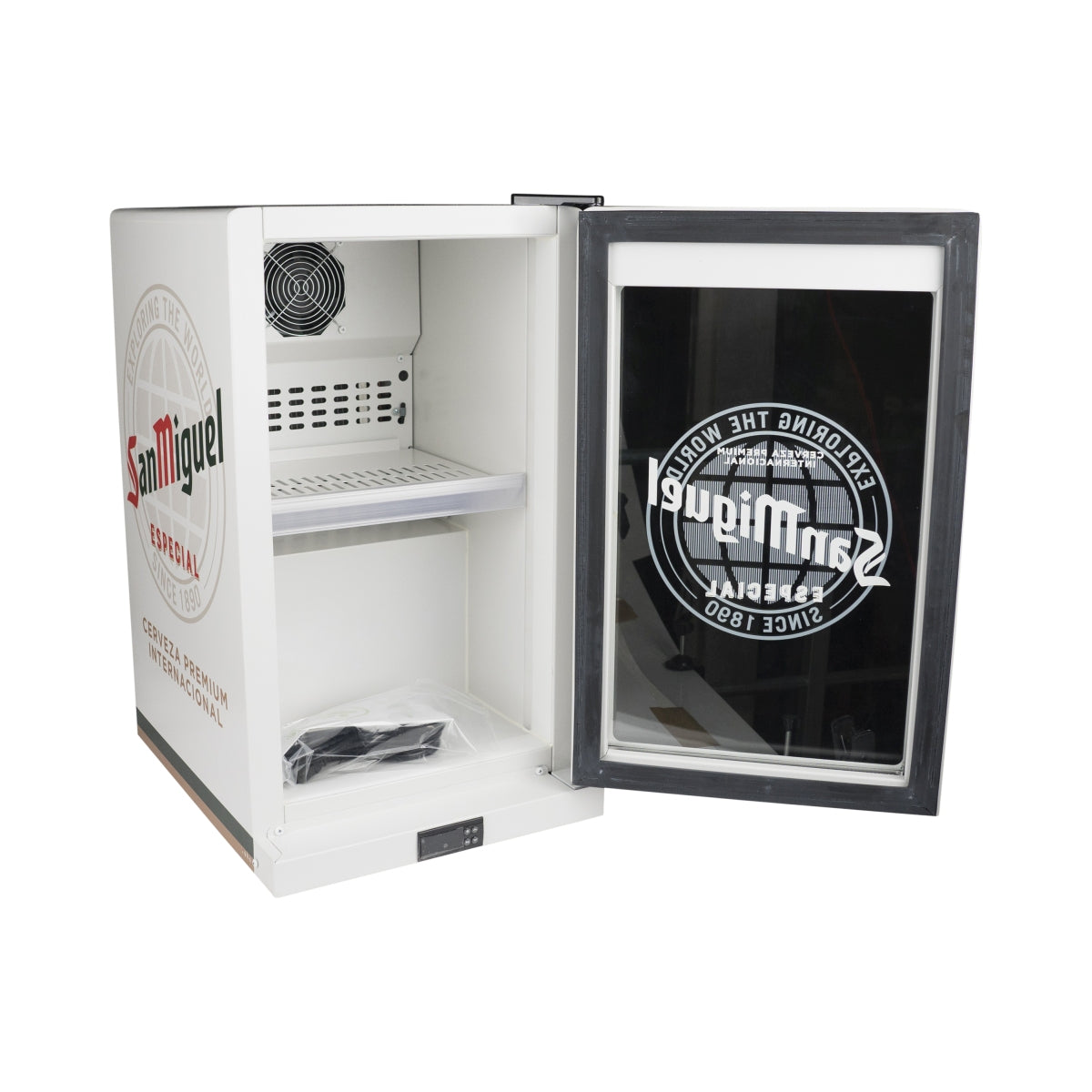 San Miguel Kühlschrank Mini M 67x39,5x40cm 2 Fächer Bier Kühler Cooler Fridge – Ansicht 3