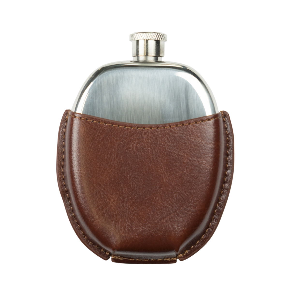 Santa Teresa 1796 Rum Flachmann 95ml Rugby Ball Lederhülle Etui Flask Flatman – Ansicht 3