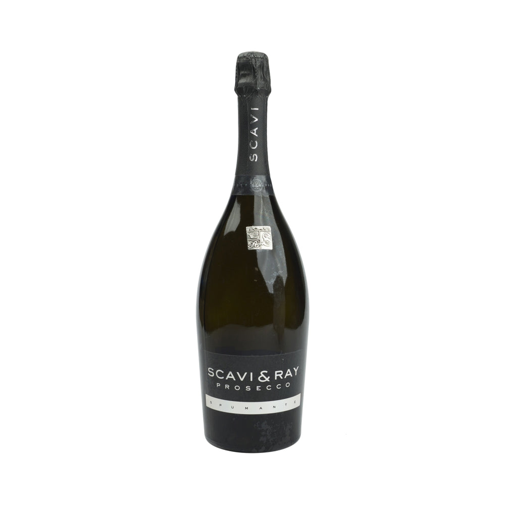 Scavi & Ray 1,5l Showflasche Dummie Flasche schwarz leer Deko Bar Prosecco Noir