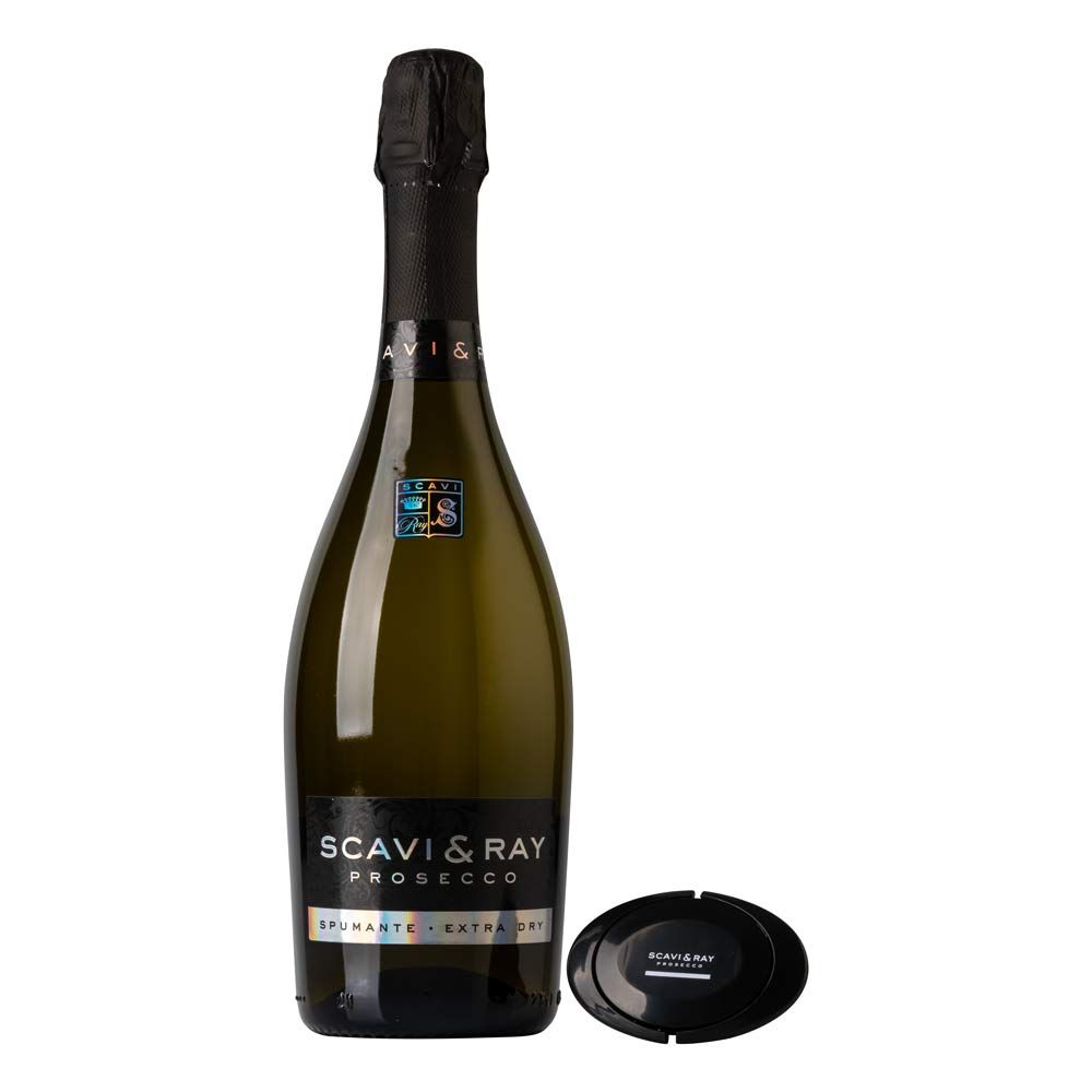 Scavi & Ray Flaschenverschluss Prosecco-Saver Kohlensäure Sekt Champagner Hebel – Ansicht 5