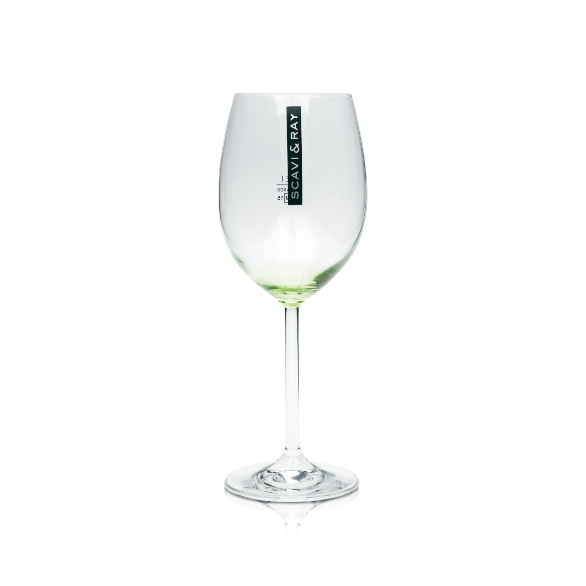6x Scavi & Ray Glas 0,47l Ballon grüner Boden Hugo Cocktail Gläser Prosecco Sekt – Ansicht 2