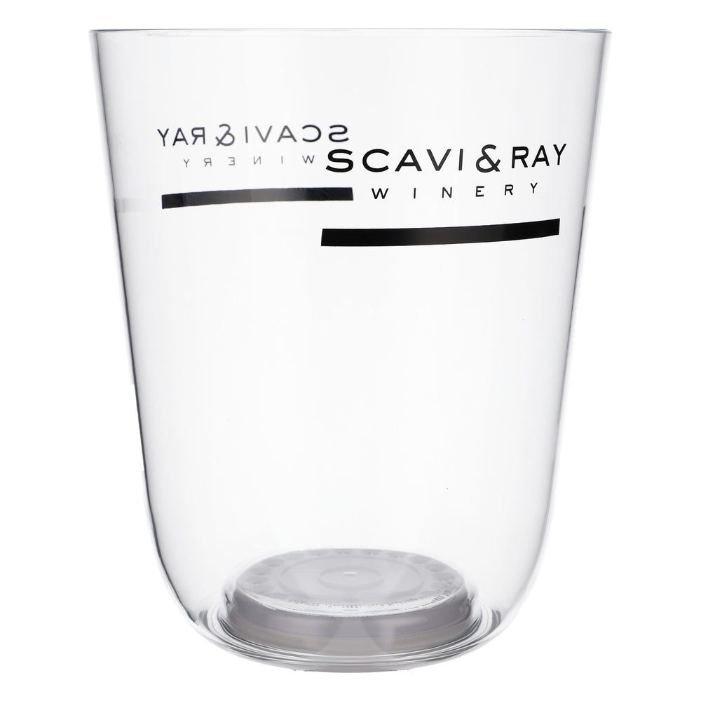 Scavi & Ray Sekt Kühler Flaschenkühler Eiswürfelbehälter Transparent LED inkl. Netzteil