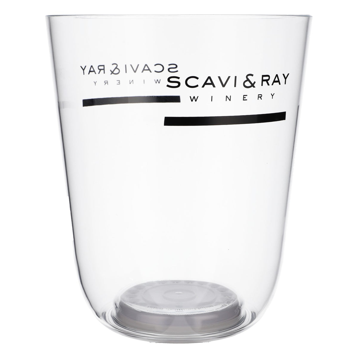 Scavi & Ray Sekt Kühler Flaschenkühler Eiswürfelbehälter Transparent LED inkl. Netzteil