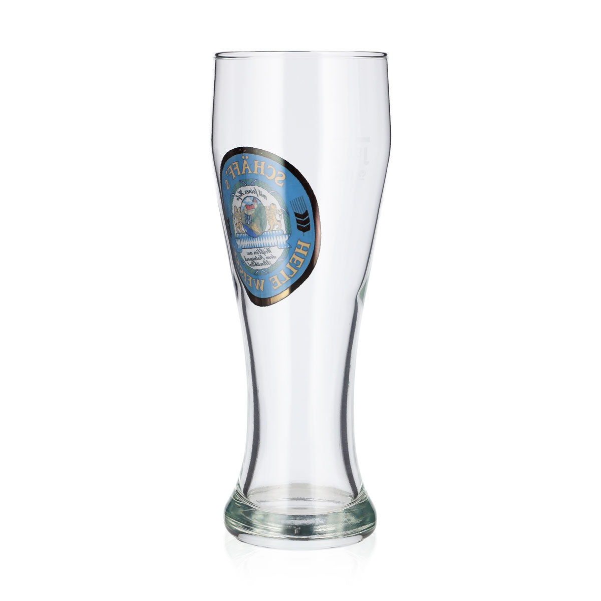 Schäffs Bier Glas 0,3l Weizenglas Weizenbierglas Hefeweizenglas – Ansicht 3
