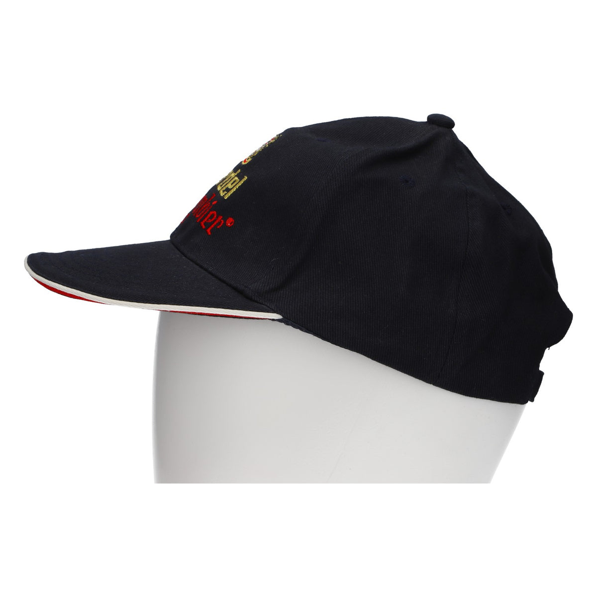 Scherdel Bier Baseballcap Basecap Mütze Schlappenbier blau Mischgewebe – Ansicht 3