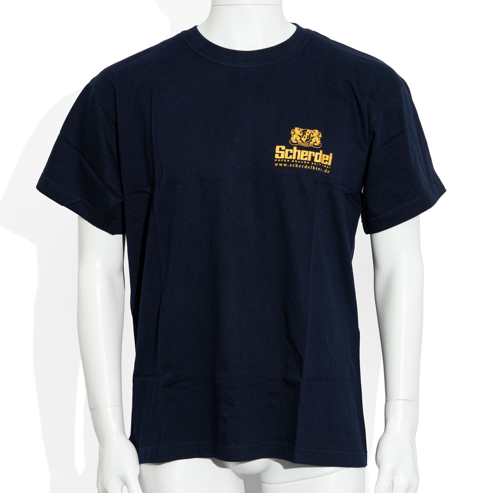 Scherdel Bier Glas XL Baumwolle T-Shirt
