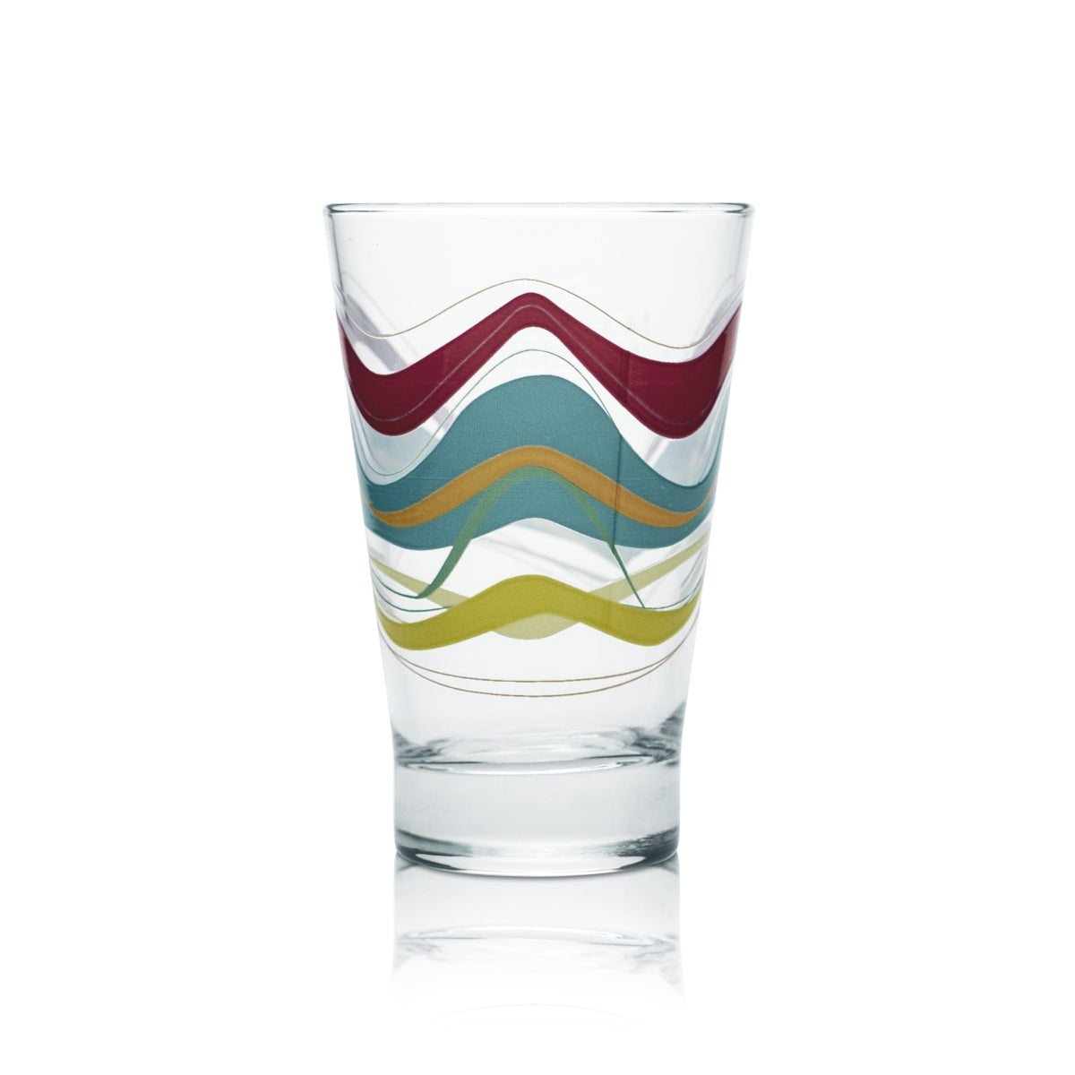 Schloss Quelle Glas 0,27l Mineral Wasser Becher Tumbler Gläser Sprudel Soda Saft – Ansicht 2
