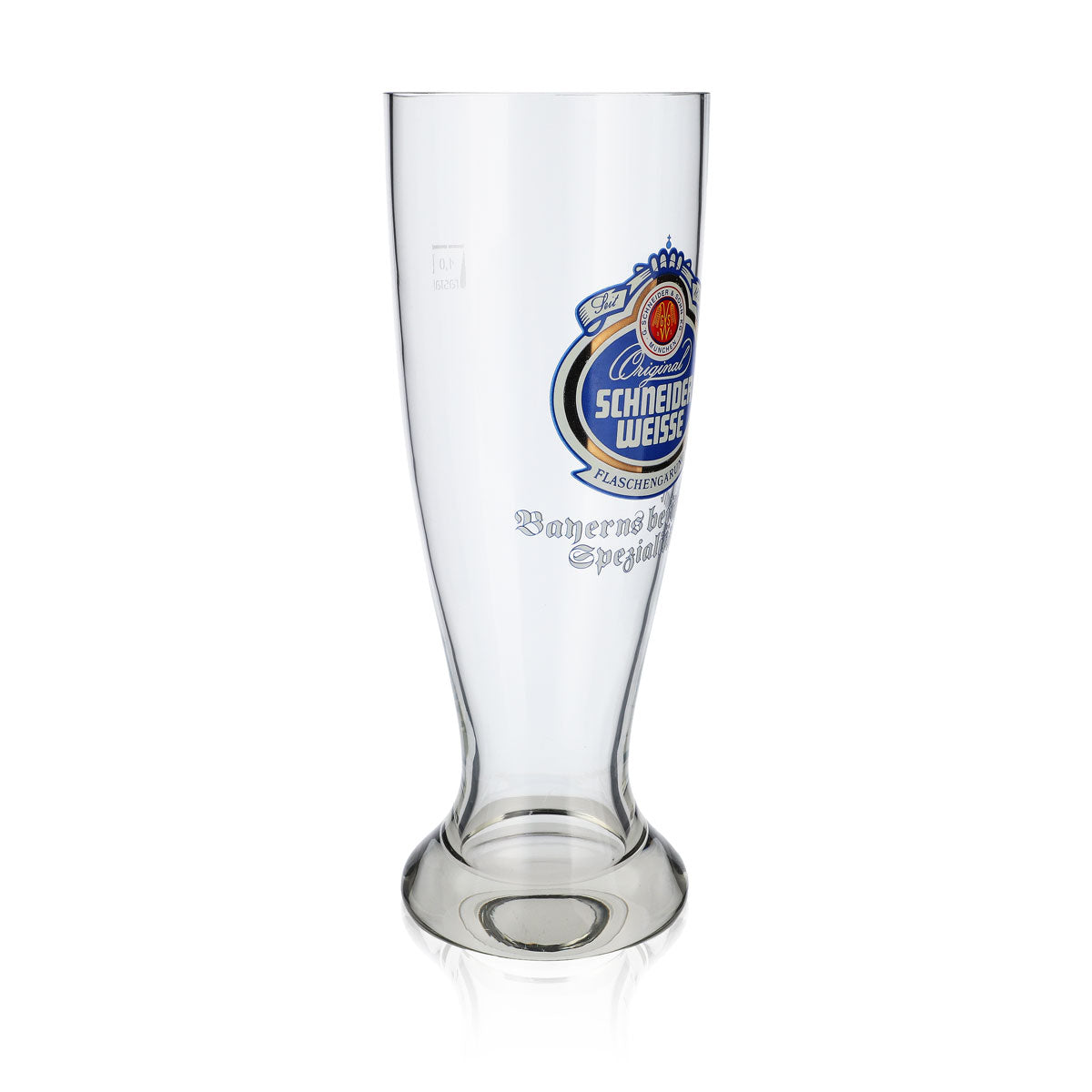 Schneider Weisse XXL Bier Glas 1l Riesenglas Gigantglas Weißbierglas – Ansicht 2