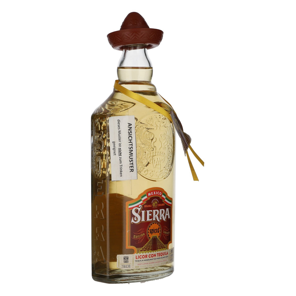 Sierra Tequila Likör Showflasche Spiced 0,7l – Ansicht 2