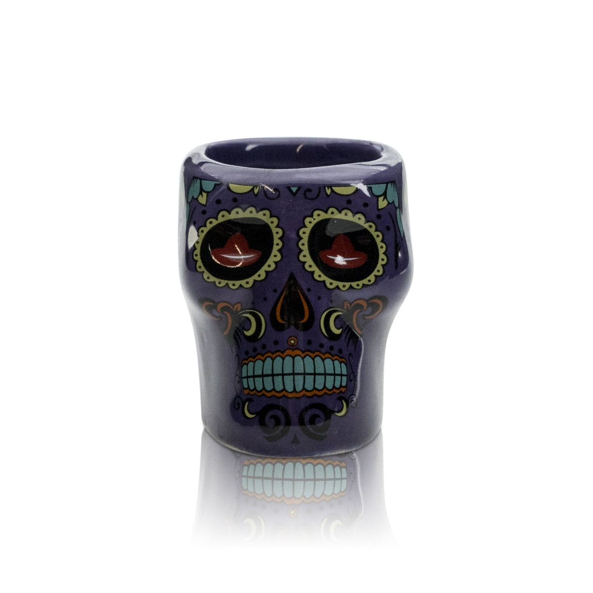 Sierra Tequilla Glas 2cl Shot Kurze Stamper Totenkopf Skull Gläser Mezcal Gastro