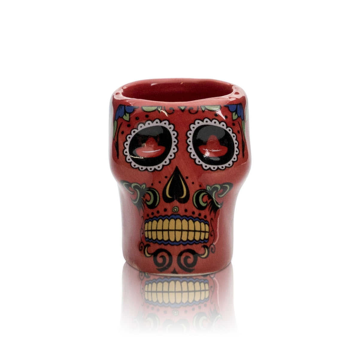 6x Sierra Tequilla Glas 2cl Shot Stamper Kurze Totenkopf Gläser Mezcal Gastro – Ansicht 2