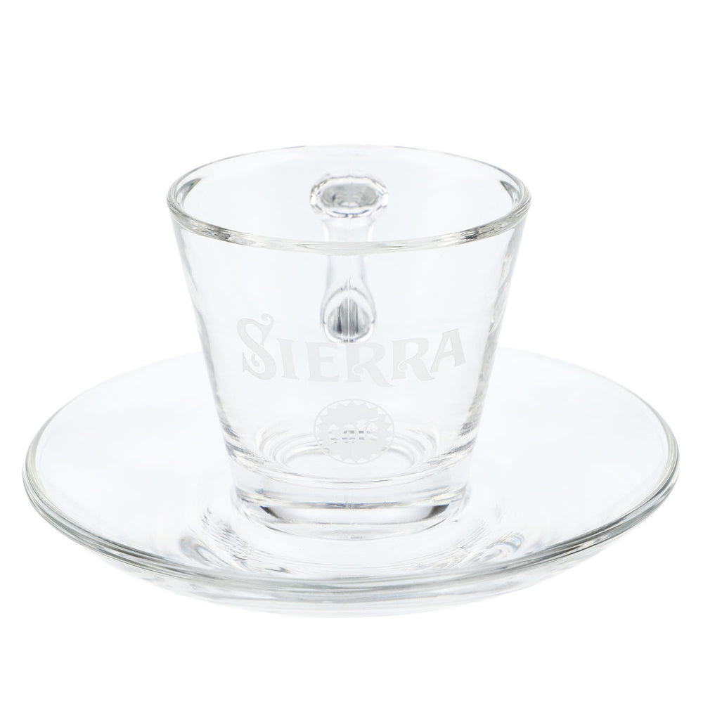 SierraTequila Espresso Tassen Set Kaffee Tassen Set aus Echtglas