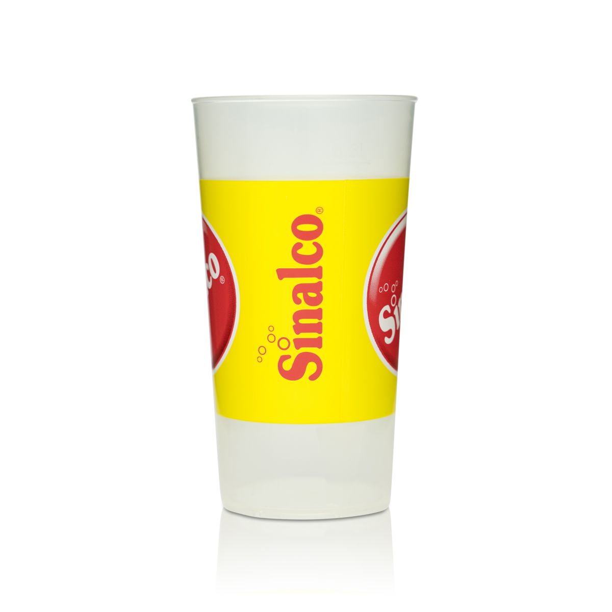 6x Sinalco Kunststoff Mehrwegbecher Glas 0,3l Hartplastik Gläser Softdrink Limonade – Ansicht 3