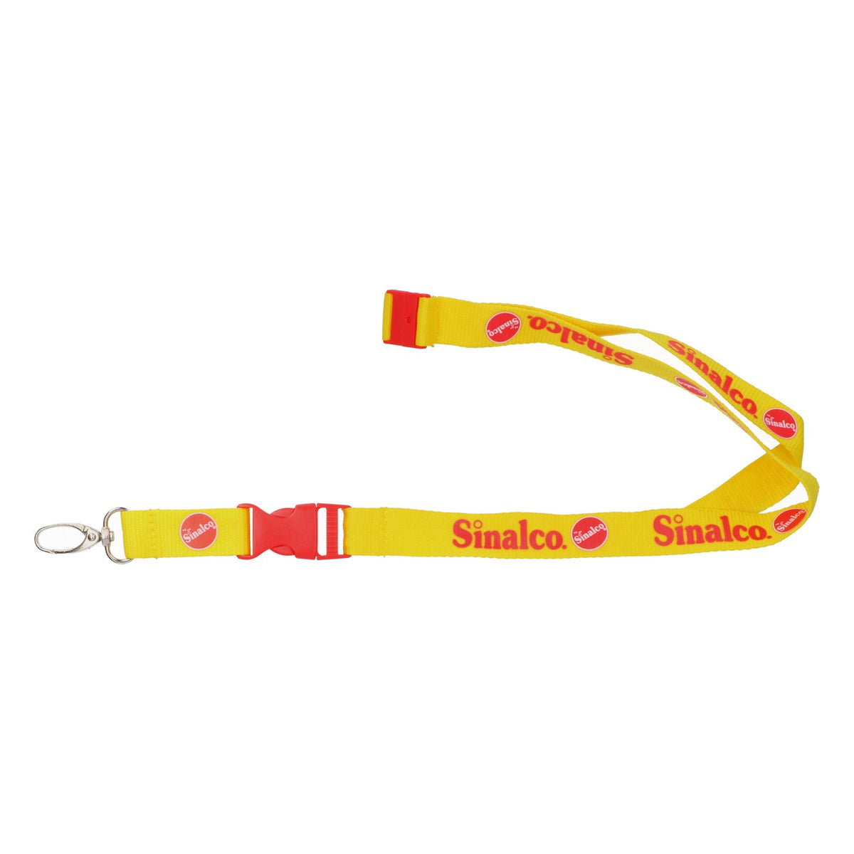 Sinalco Softdrink Schlüsselanhänger Schlüsselband Lanyard Rot/gelb