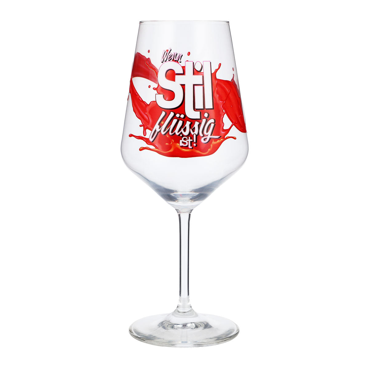 Sipply Aperitifglas Summer Vibes mit Spruch Wenn Stil flüssig ist! 0,5l – Ansicht 5