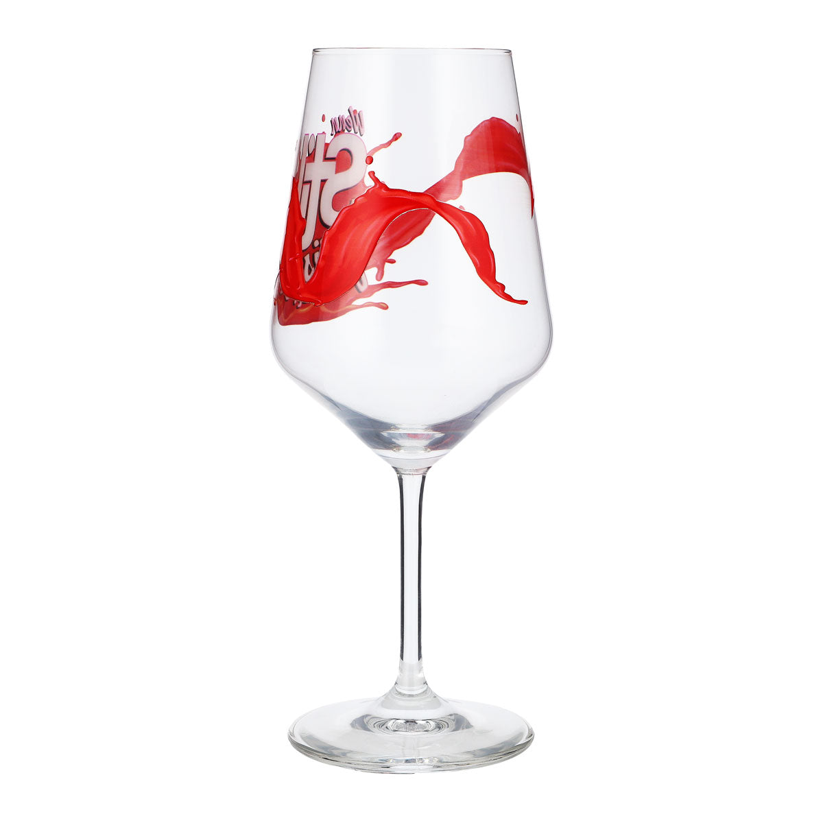 Sipply Aperitifglas Summer Vibes mit Spruch Wenn Stil flüssig ist! 0,5l – Ansicht 6