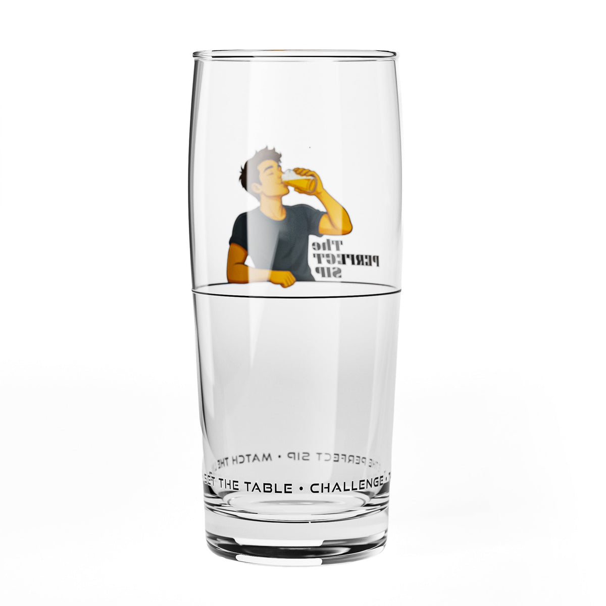 4x Sipply Bierglas SETTING THE TABLE The Perfect SIP 0,5l – Ansicht 7
