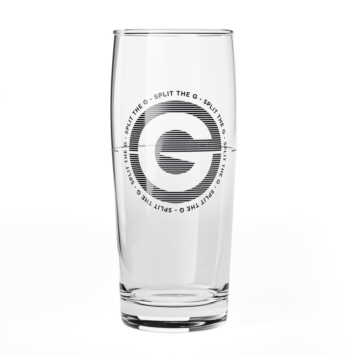 Sipply Bierglas SPLIT THE G Big G Willibecher 0,5l - Der lustige Social Media-Trend – Ansicht 2
