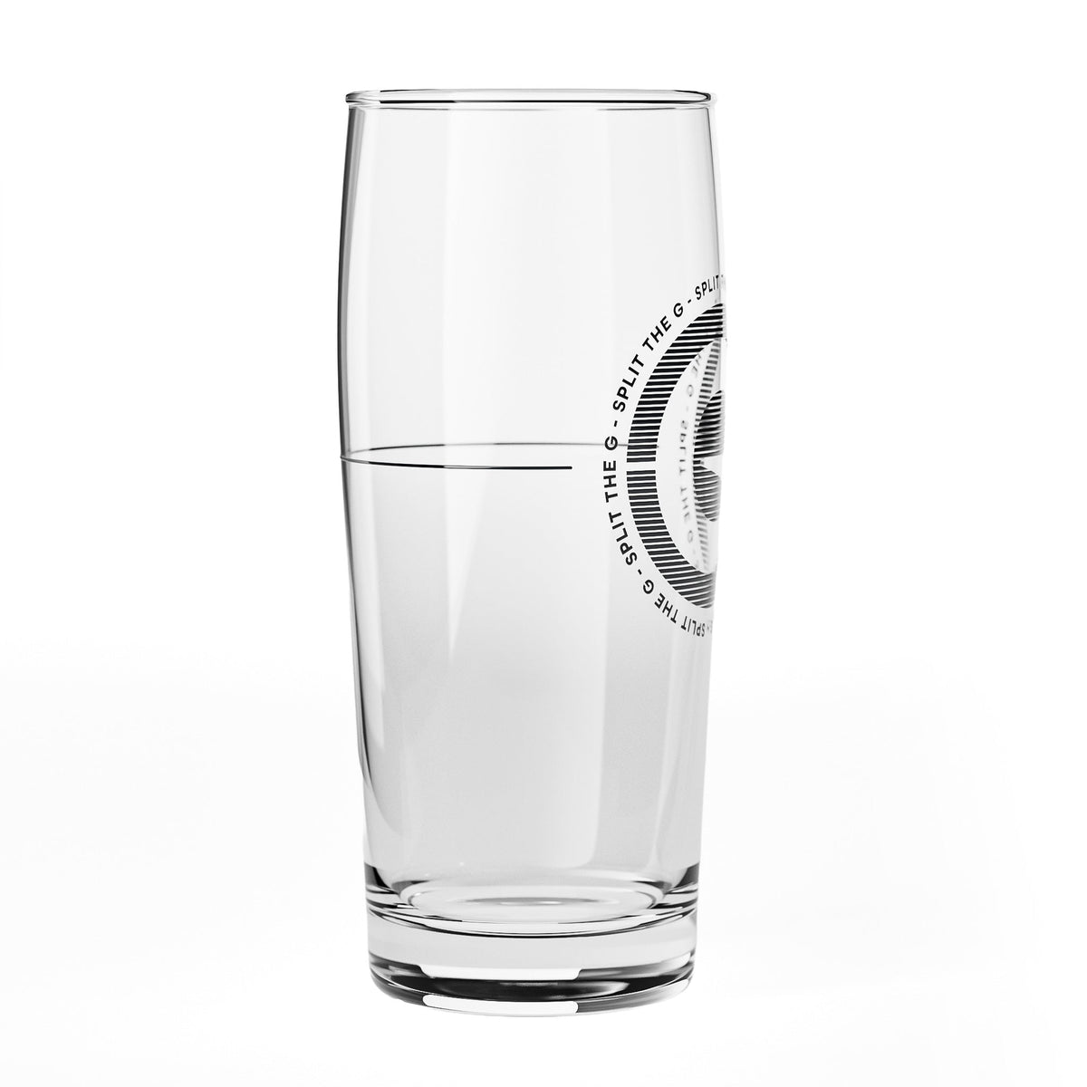 4x Sipply Bierglas SPLIT THE G Big G 0,5l - Der Social-Media-Trend – Ansicht 5