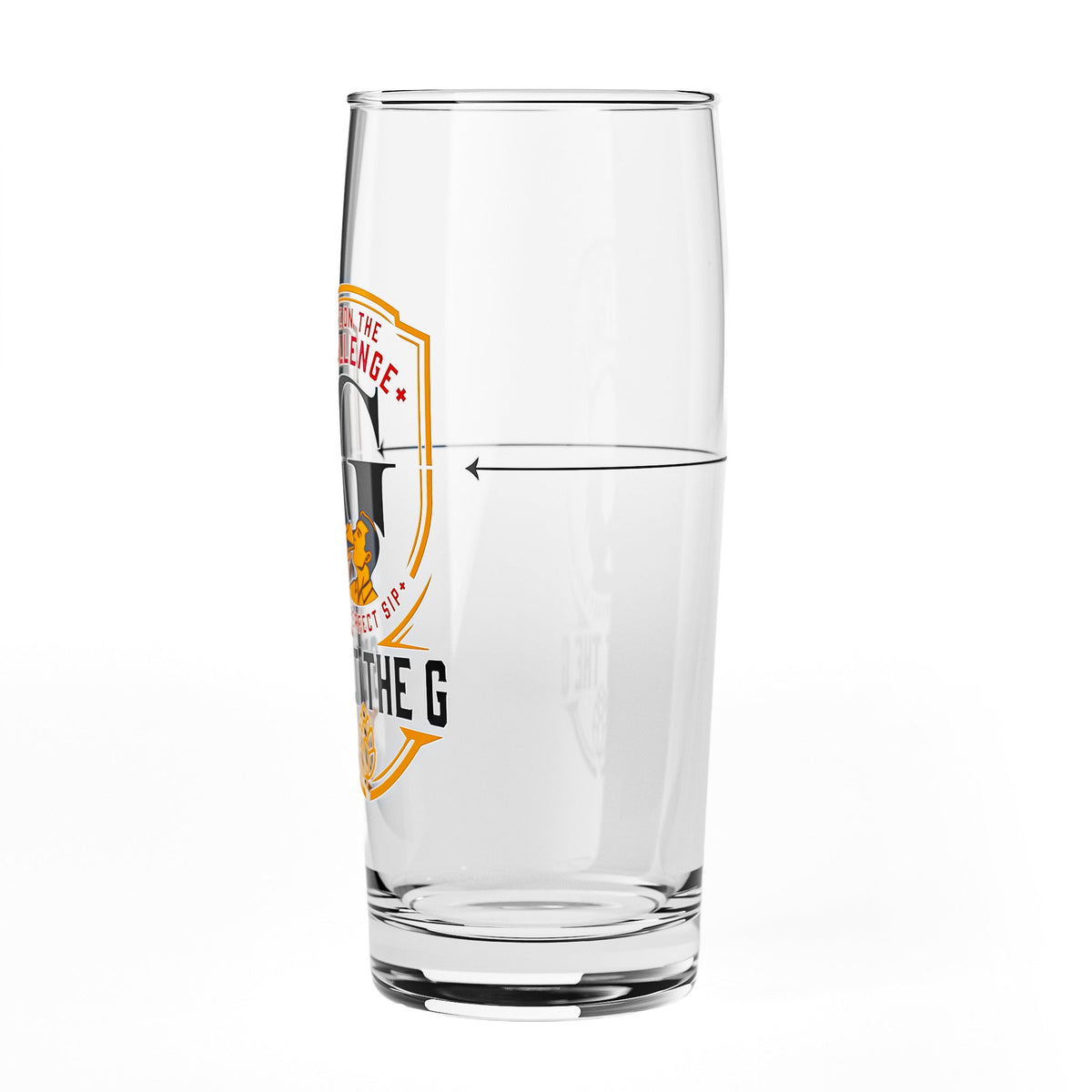 2x Sipply Bierglas SPLIT THE G Challenge 0,5l - Der Social-Media-Trend – Ansicht 6