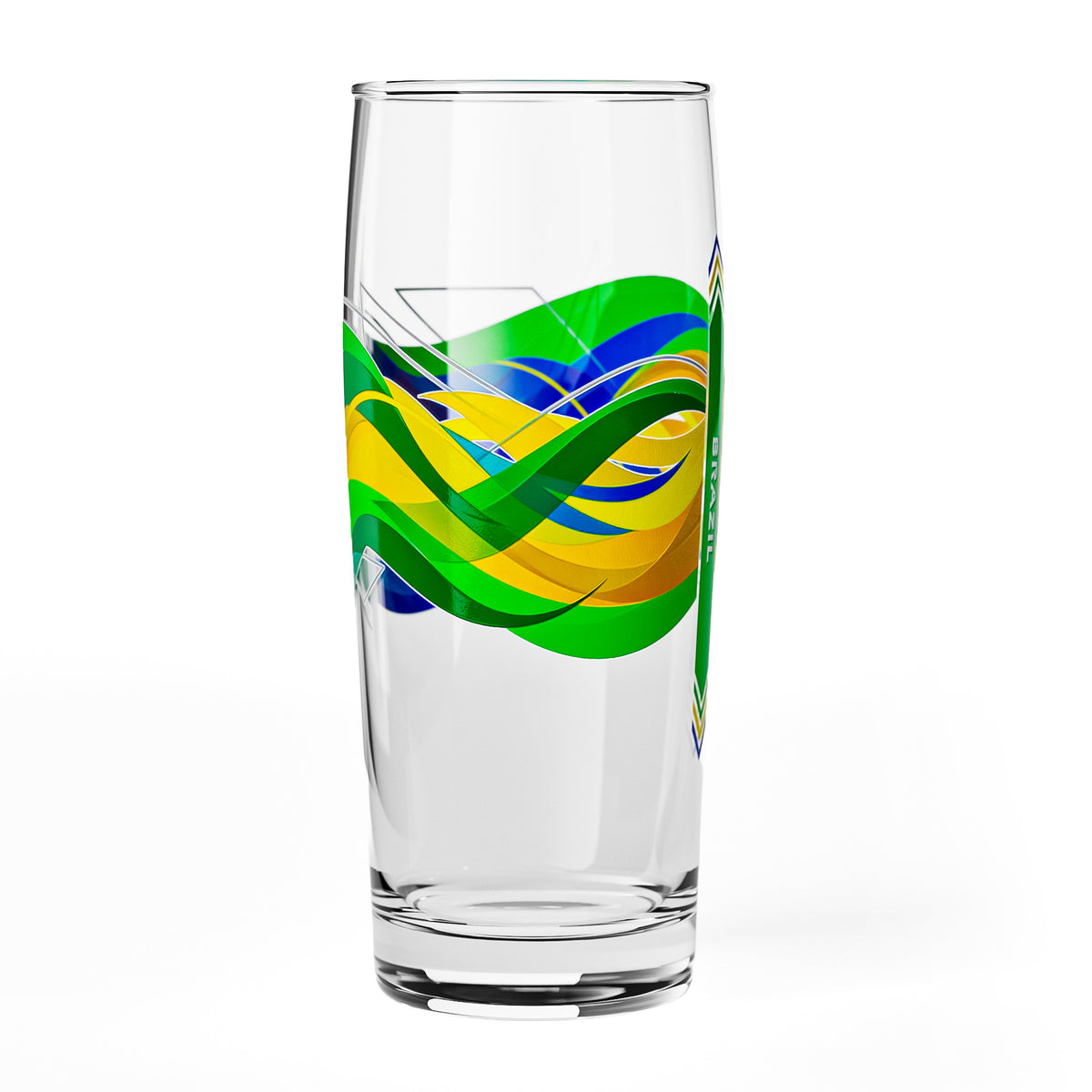 Sipply Bierglas Willibecher 0,5l mit deiner Landes-Flagge Brasilien – Ansicht 5