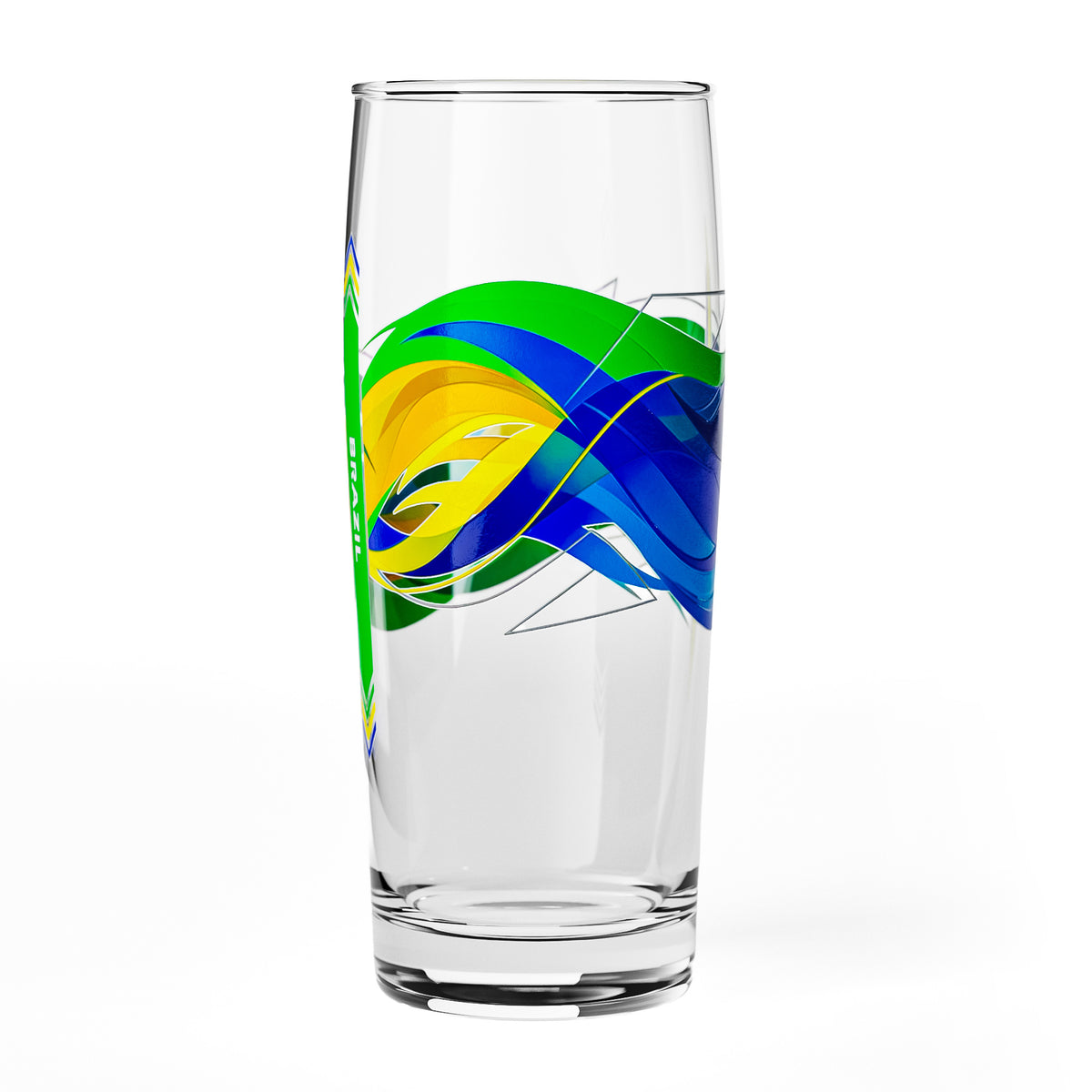 Sipply Bierglas Willibecher 0,5l mit deiner Landes-Flagge Brasilien – Ansicht 6