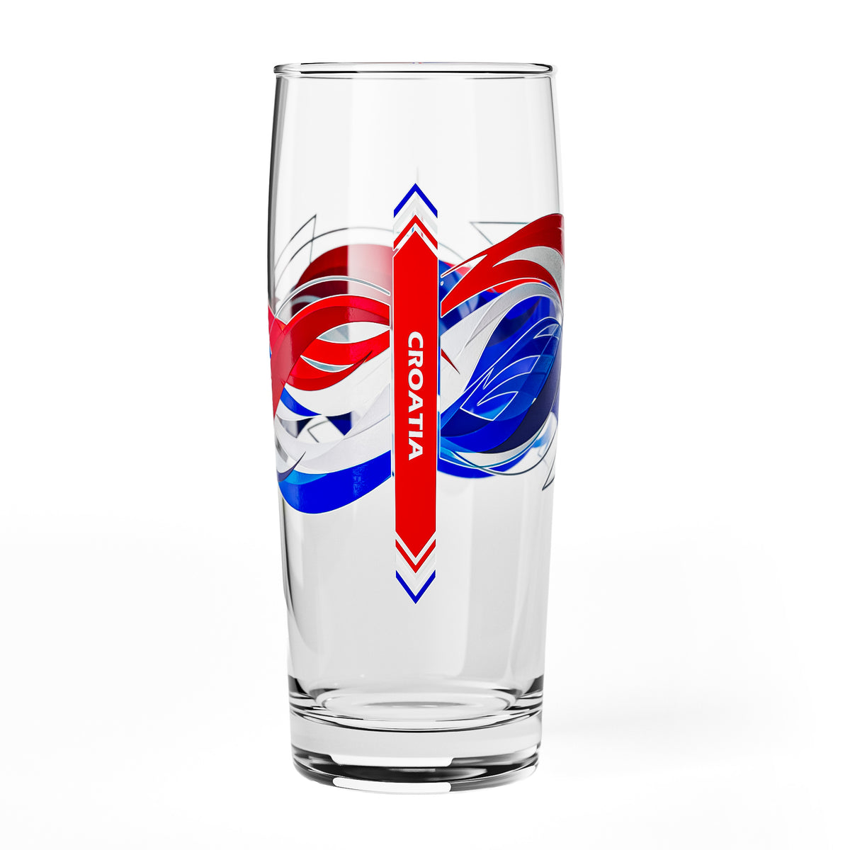 Sipply Bierglas Willibecher 0,5l mit deiner Landes-Flagge Kroatien – Ansicht 2