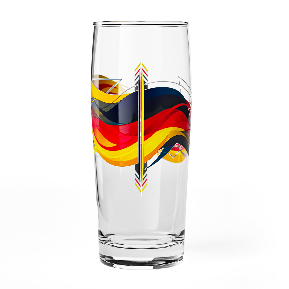 Sipply Bierglas Willibecher 0,5l mit deiner Landes-Flagge Deutschland – Ansicht 7