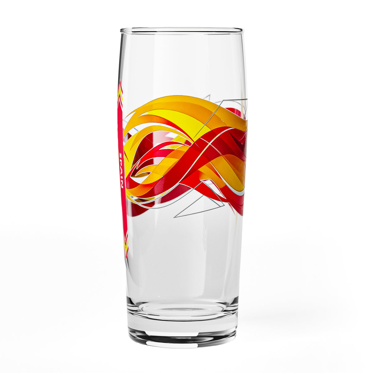 Sipply Bierglas Willibecher 0,5l mit deiner Landes-Flagge Spanien – Ansicht 6