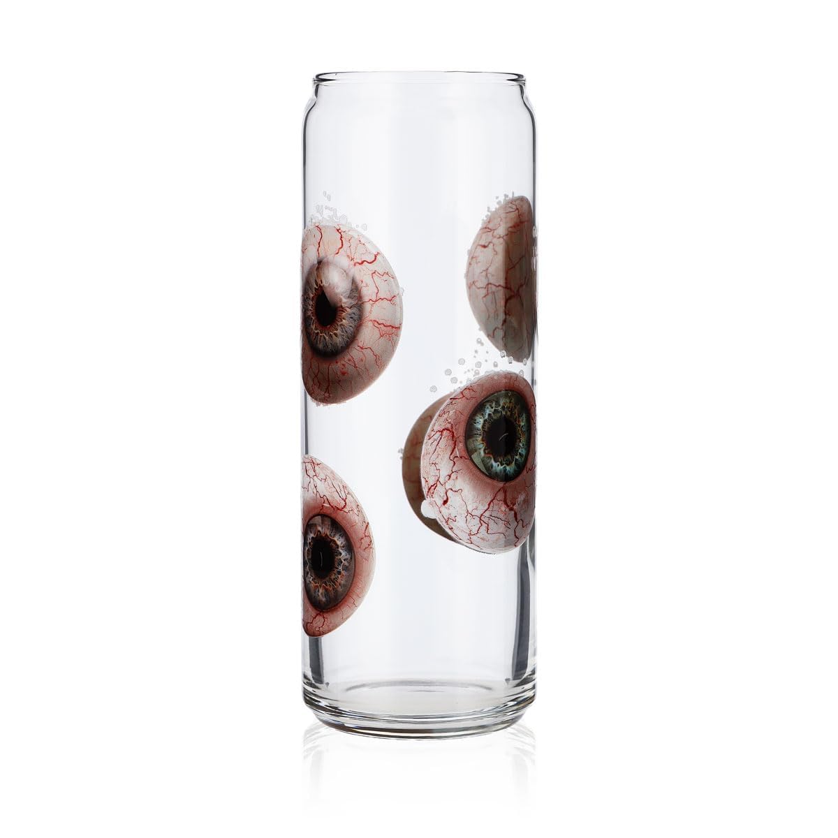 Sipply Trinkglas mit Halloween-Motiv Augen als UV-Druck Can Glass 370ml – Ansicht 2