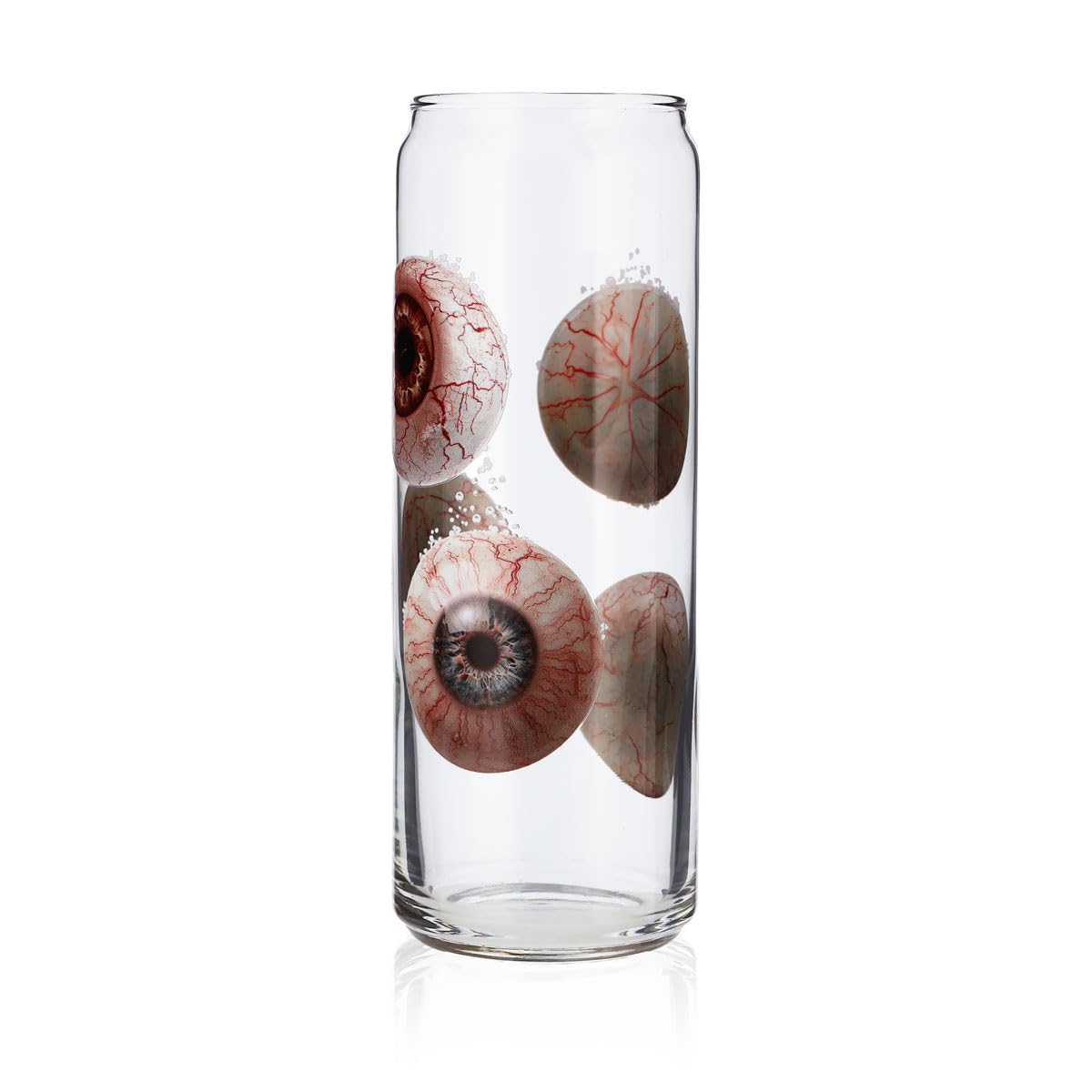 Sipply Trinkglas mit Halloween-Motiv Augen als UV-Druck Can Glass 370ml – Ansicht 4
